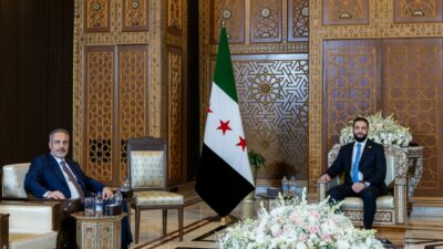 Bakan Fidan Suriye’de: Şara ile görüştü