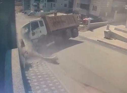 Bursa’da facia teğet geçti