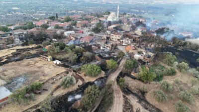 Alevlere teslim olan köy böyle görüntülendi