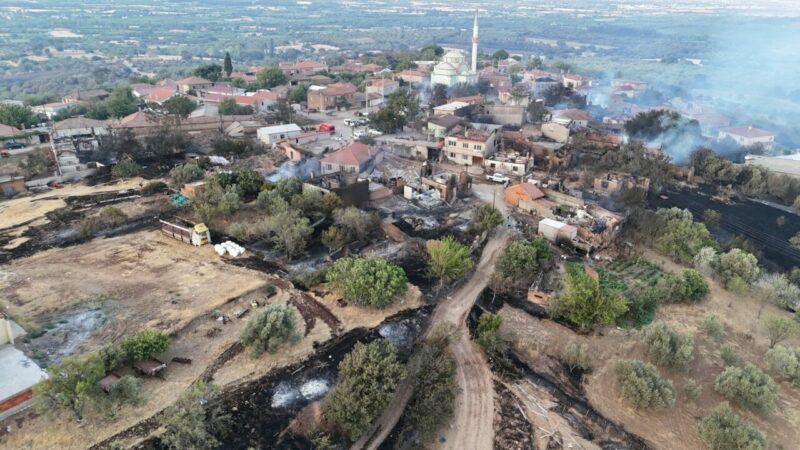 Alevlere teslim olan köy böyle görüntülendi
