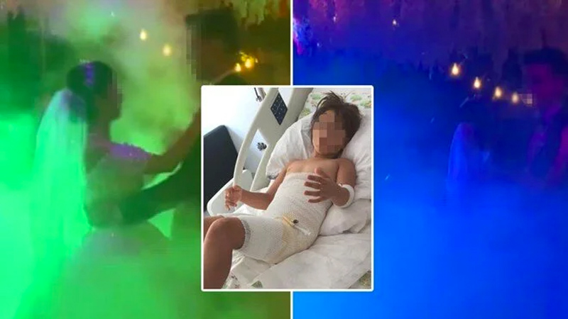 Düğünde kâbus anları Düğünde kâbus anları