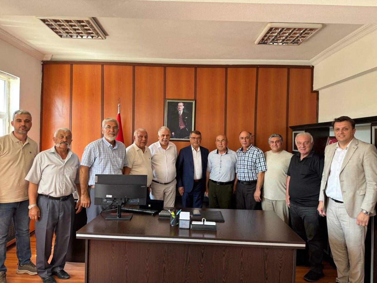 BESOB’tan Harmancık’a destek ziyareti