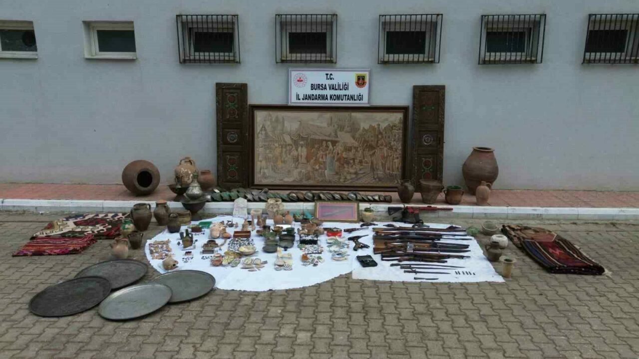 Bursa’da 4.5 milyon dolar değerinde 1500 yıllık tarihi eser bulundu