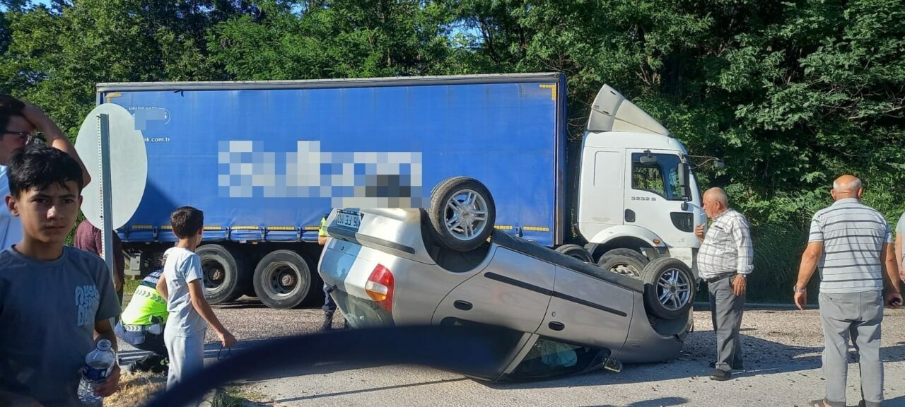 Bursa’da feci kaza: 5 yaralı