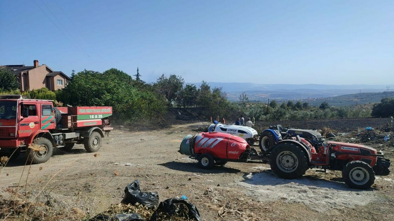 Bursa’da korkutan yangın!