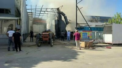 Bursa’da yangın paniği