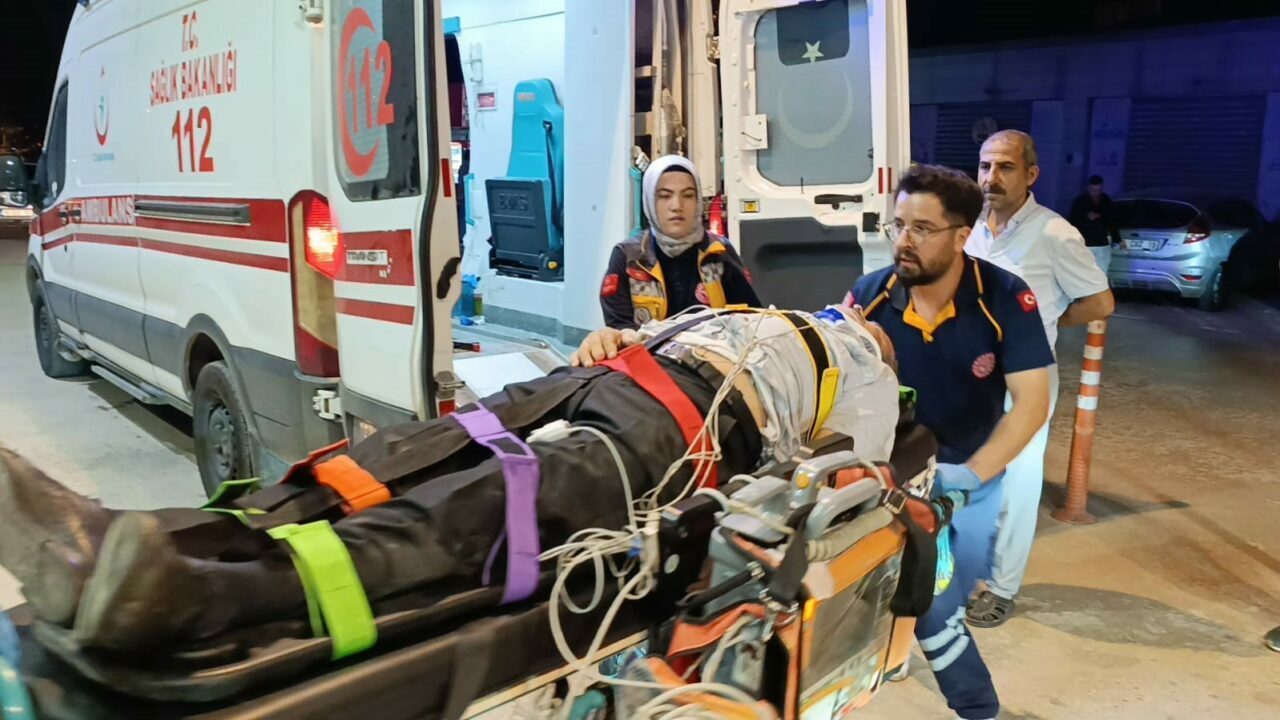 Bursa’da motosiklet kazası! Durumu ağır