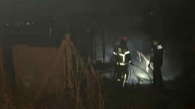 Bursa’da yangın paniği