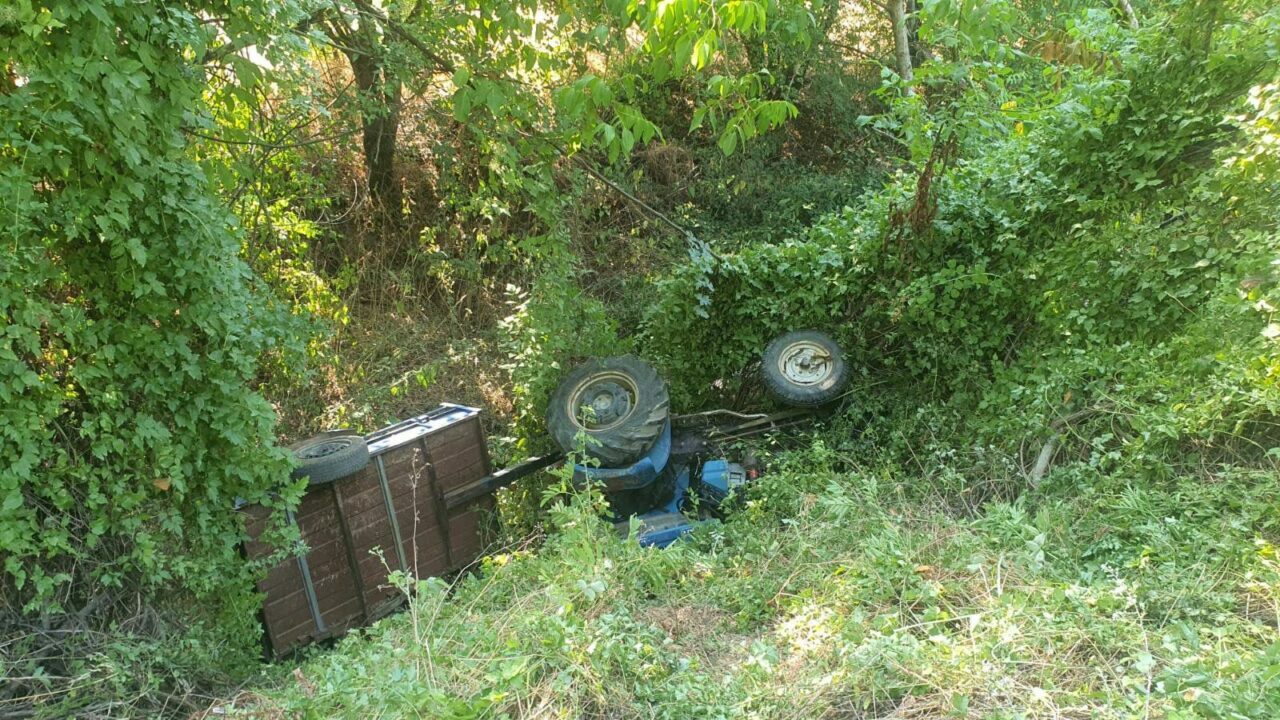 Bursa’da traktör kazası