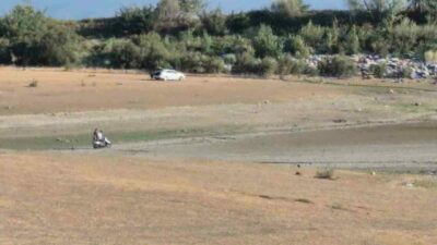 Bursa’da üzen görüntü! 43 yıllık gölet yok oldu…