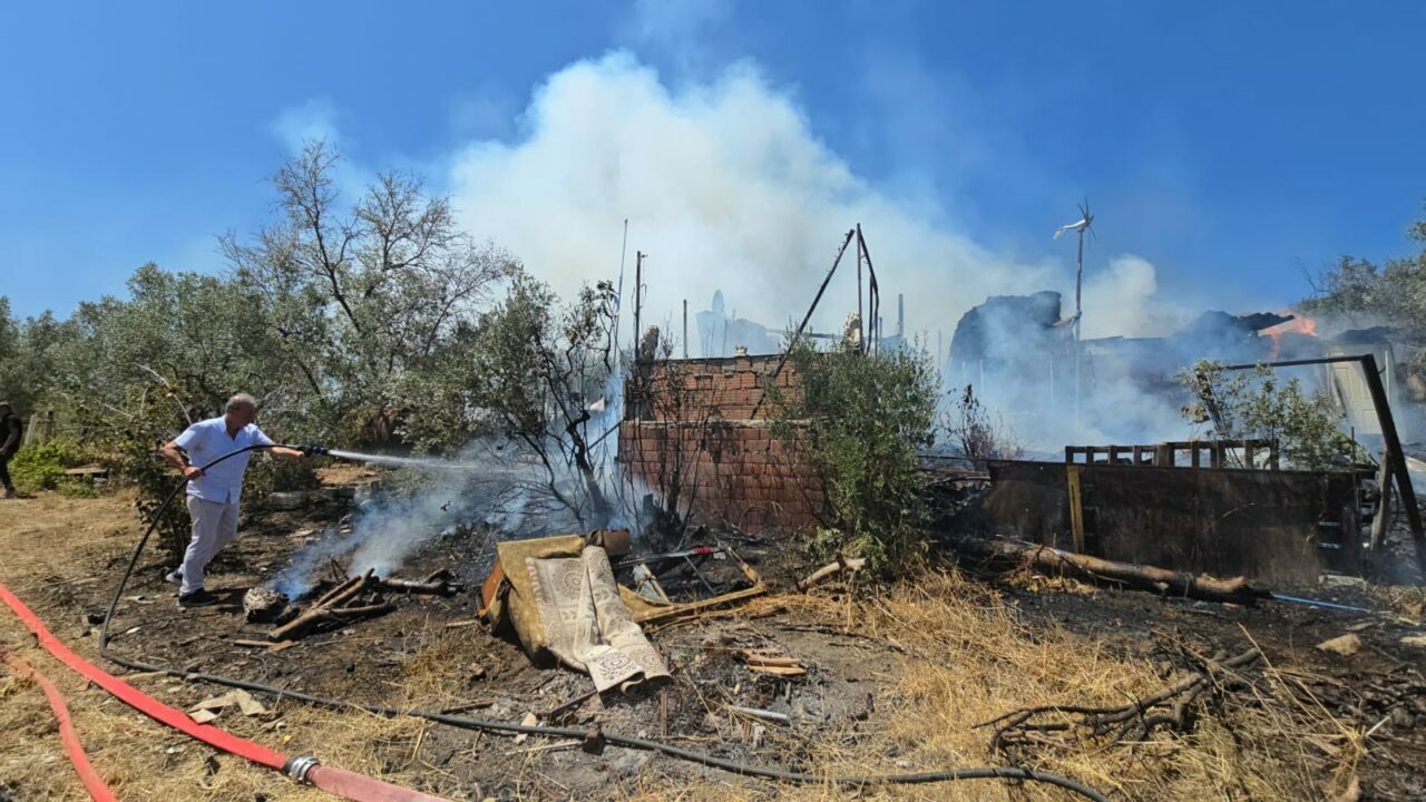 Bursa’da yangın paniği