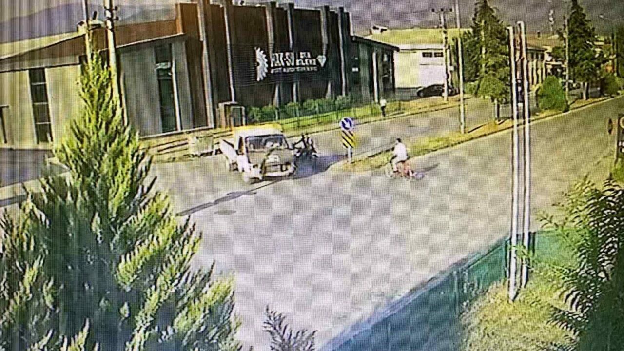 Bursa’daki feci kaza kamerada