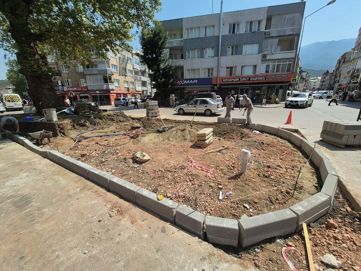 Bursa’nın bu ilçesinde yollar yenileniyor