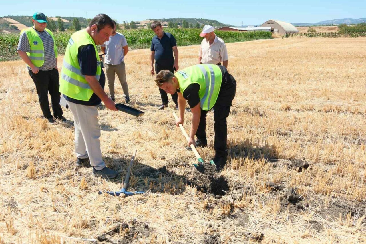 Bursa’da çiftçiye tarımsal destek: Ekipler yola çıktı…