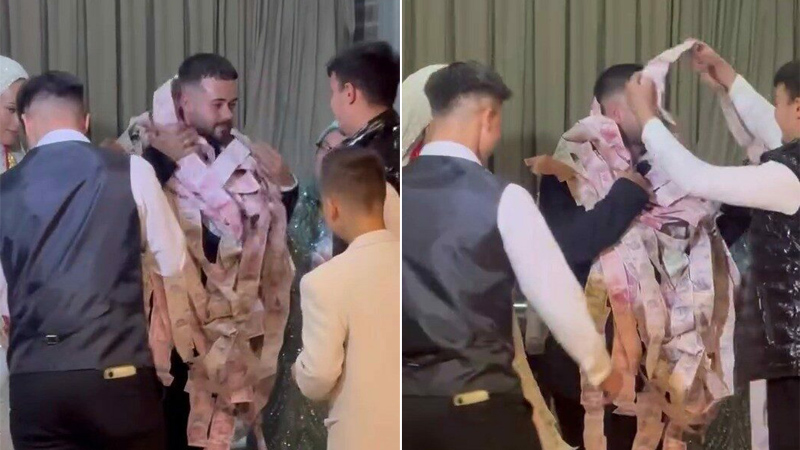 Bursa’da damadı bu hale getirdiler