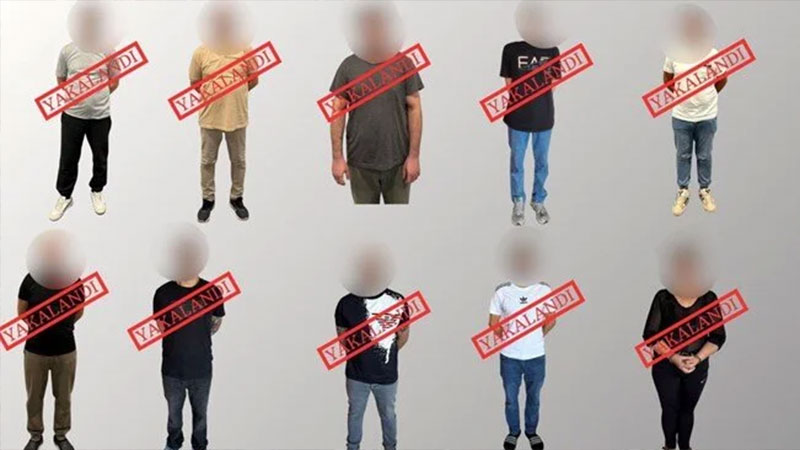 Suç makineleri Türkiye’de: Yakakandılar!