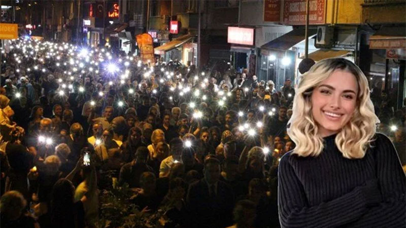 Trabzon Sinem için yasta: Binlerce kişiden sessiz yürüyüş Trabzon Sinem için yasta: Binlerce kişiden sessiz yürüyüş