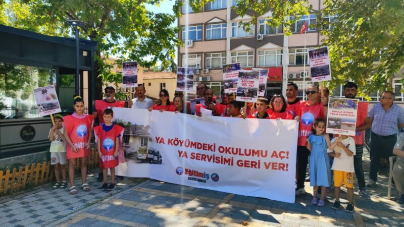 Eğitim-İş Bursa Şubesi’nden o karara tepki Tasarruf tedbirleri kapsamında, taşımalı eğitim kapsamından çıkarılan köylerde okul servislerinin