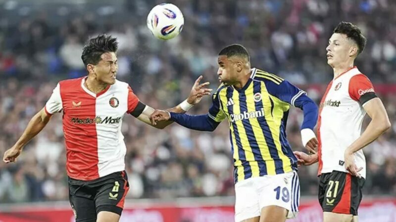 Fenerbahçe, Feyenoord’a 90+1’de mağlup oldu Fenerbahçe, Şampiyonlar Ligi 3. eleme turu ilk maçında Feyenoord deplasmanından