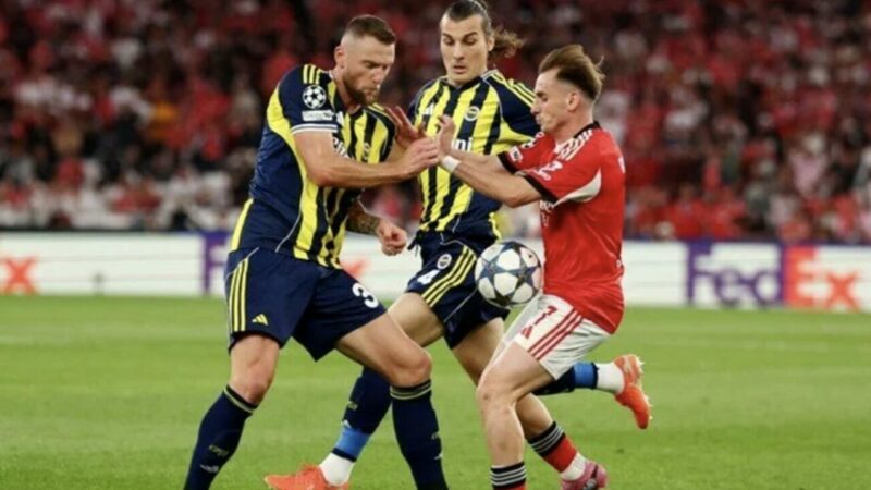 Fenerbahçe, 0-0'ın rövanşında Lizbon'da Benfica ile karşılaştı. Maç 1-0 Benfica