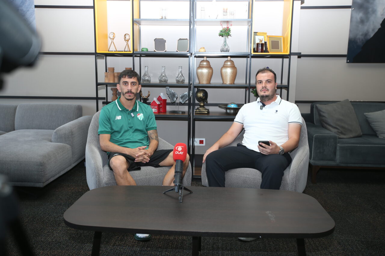 Bursaspor’un yeni 1 numarasından OLAY’a çok özel açıklamalar!