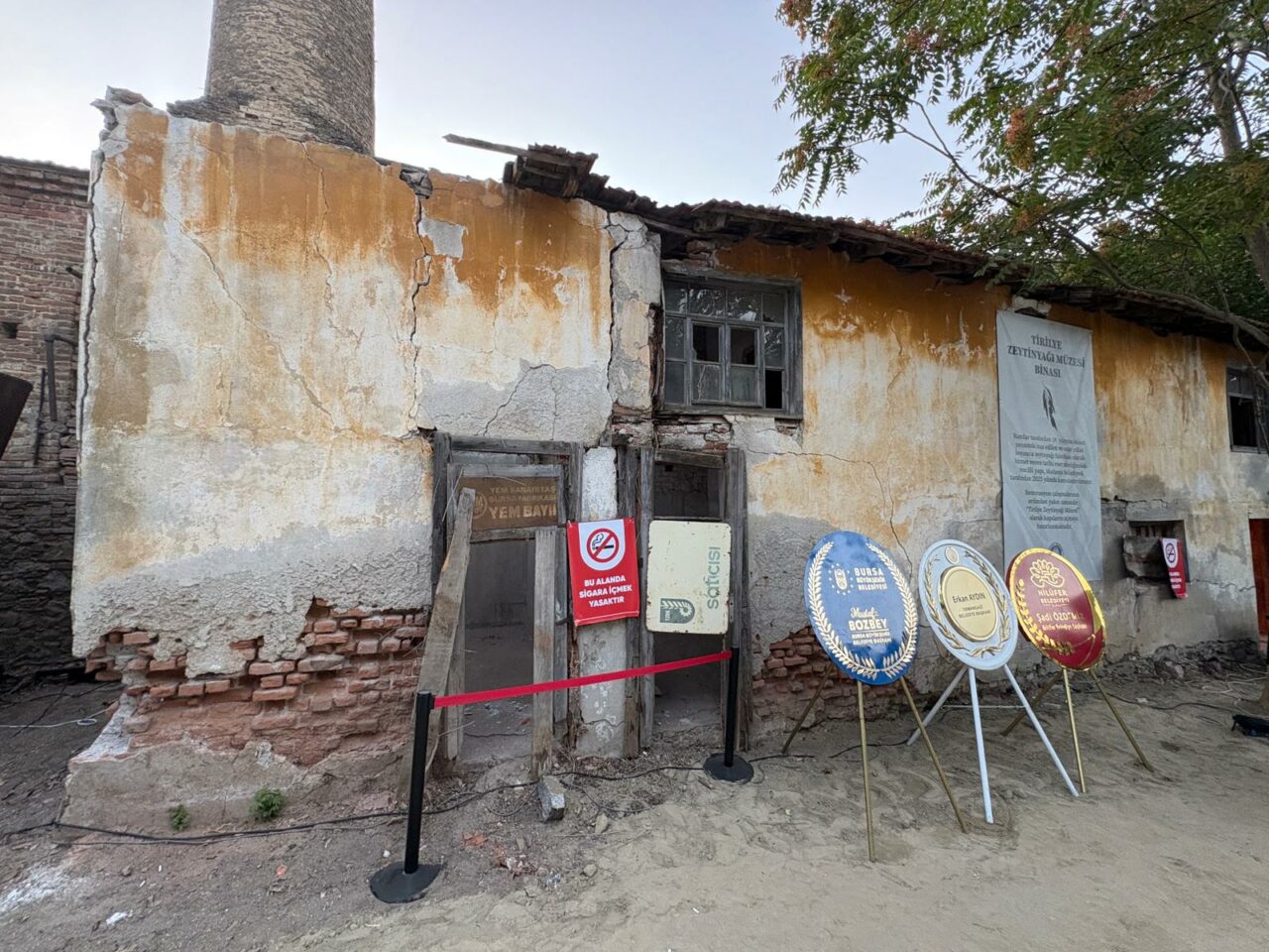 Bursa Tirilye’deki tarihi fabrika yeni cazibe merkezi olacak