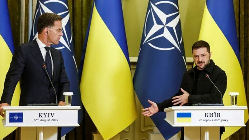 Zelenski: Türkiye, denizde güvenliği sağlamak istiyor NATO Genel Sekreteri Mark Rutte, Ukrayna Devlet Başkanı Volodimir Zelenski