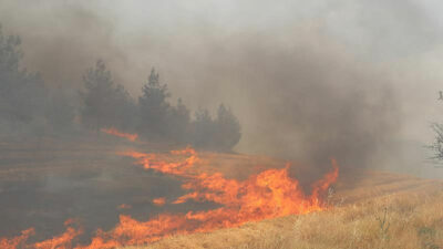 Bursa’da yürekleri ağza getiren yangın