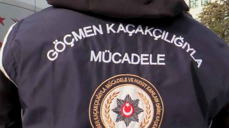 Bursa'da düzenlenen operasyonda 9 düzensiz göçmen yakalandı.