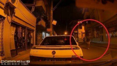 Görüntüler Bursa’dan… Ters yöne girip…