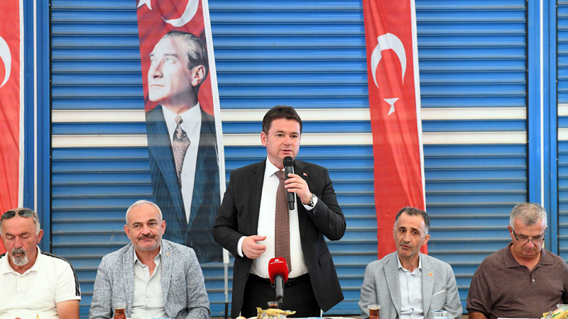 Başkan Erkan Aydın’ın mahalle buluşmaları sürüyor