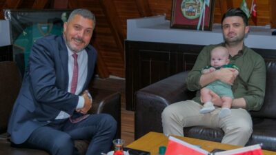 Bursaspor’dan SMA hastası Çağan Ata’ya destek