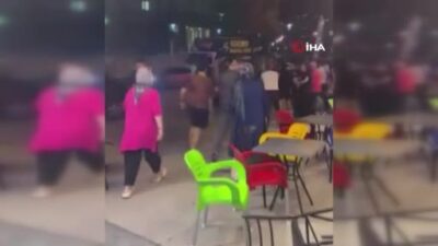 Bursa’da esnaf kavgası kamerada