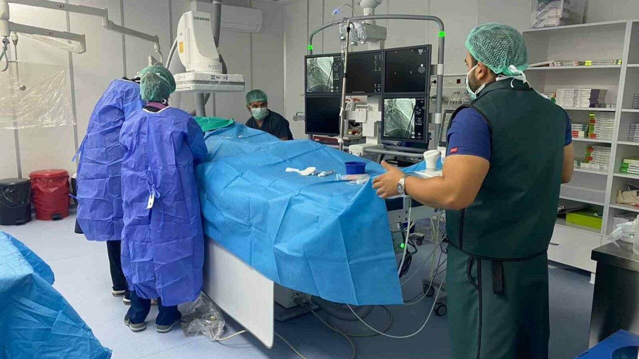 İnegöl Devlet Hastanesi’nde Anjiyo ünitesi yeniden hizmet vermeye başladı