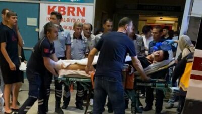 Bursa’da motosiklet ile bisiklet çarpıştı