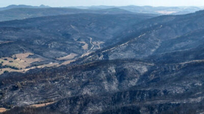 Kahreden görüntü Çanakkale’den! Ciğerlerimiz kül oldu