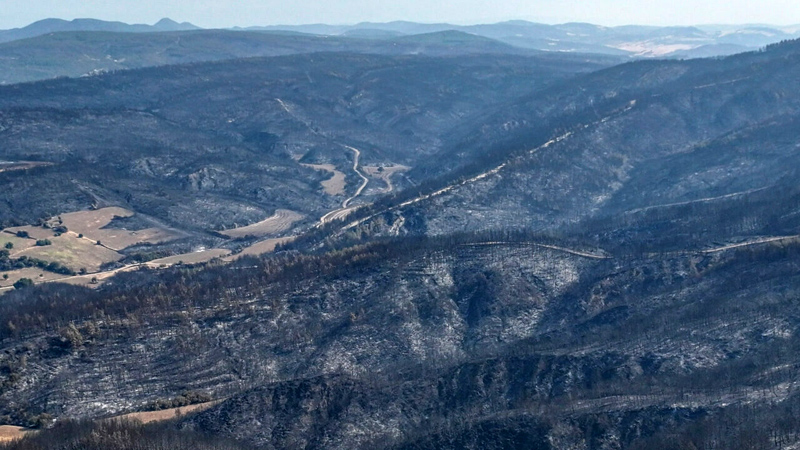 Kahreden görüntü Çanakkale’den! Ciğerlerimiz kül oldu