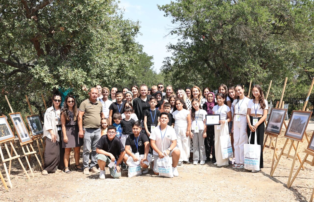 Bursa’nın bu köyünde çocuklar geleceği tasarladı Bursa’nın bu köyünde çocuklar geleceği tasarladı