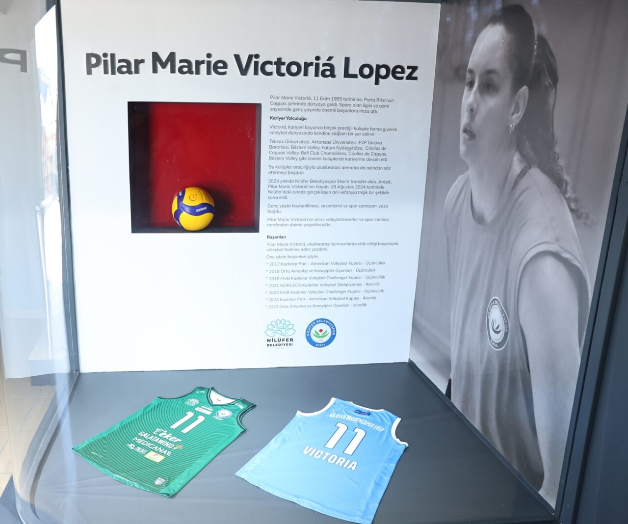 Voleybolcu Lopez vefatının 1. yıl dönümünde Bursa’da anıldı