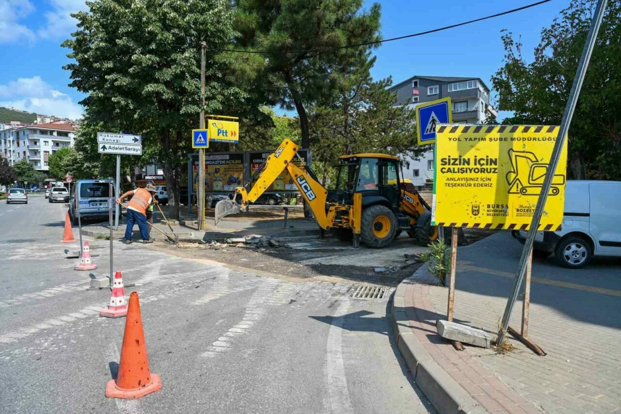 Bursa’nın bu ilçesinde asfalt mesaisi! Ulaşıma konfor geldi…