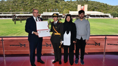 Ömer Halisdemir’in kızı teğmen oldu