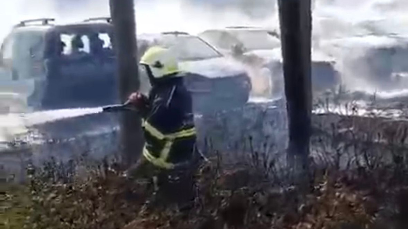 Bursa’da AVM’de korkutan yangın Bursa’da AVM’de korkutan yangın