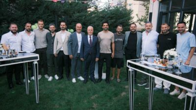 Bursaspor yöneticileri ve futbolcular açılışa katıldı!