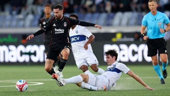 Beşiktaş, Lozan’dan beraberlikle dönüyor