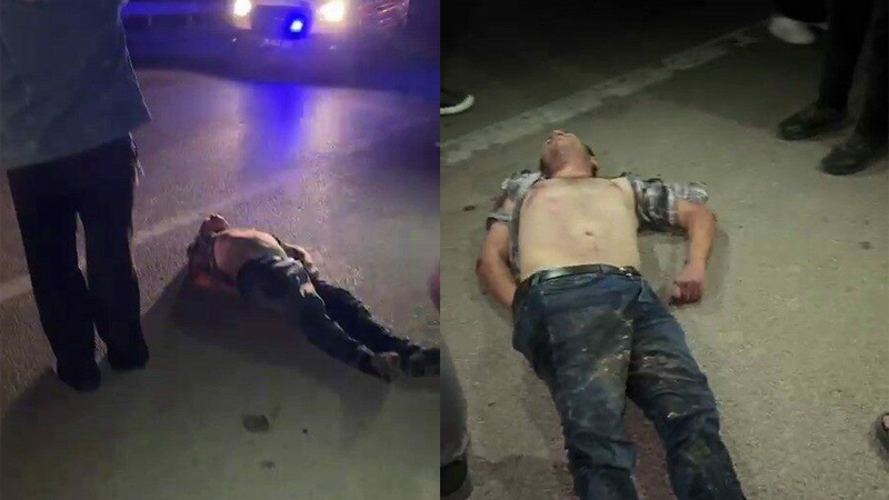 Yer: Bursa… Seyir halindeki araçtan düştü