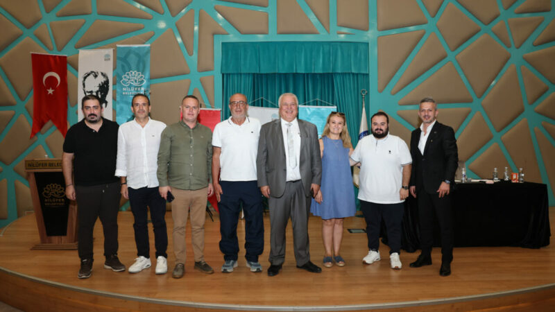 Nilüfer Belediyespor Kulübü’nün olağanüstü genel kurulunda başkanlığa yeniden Muharrem Or