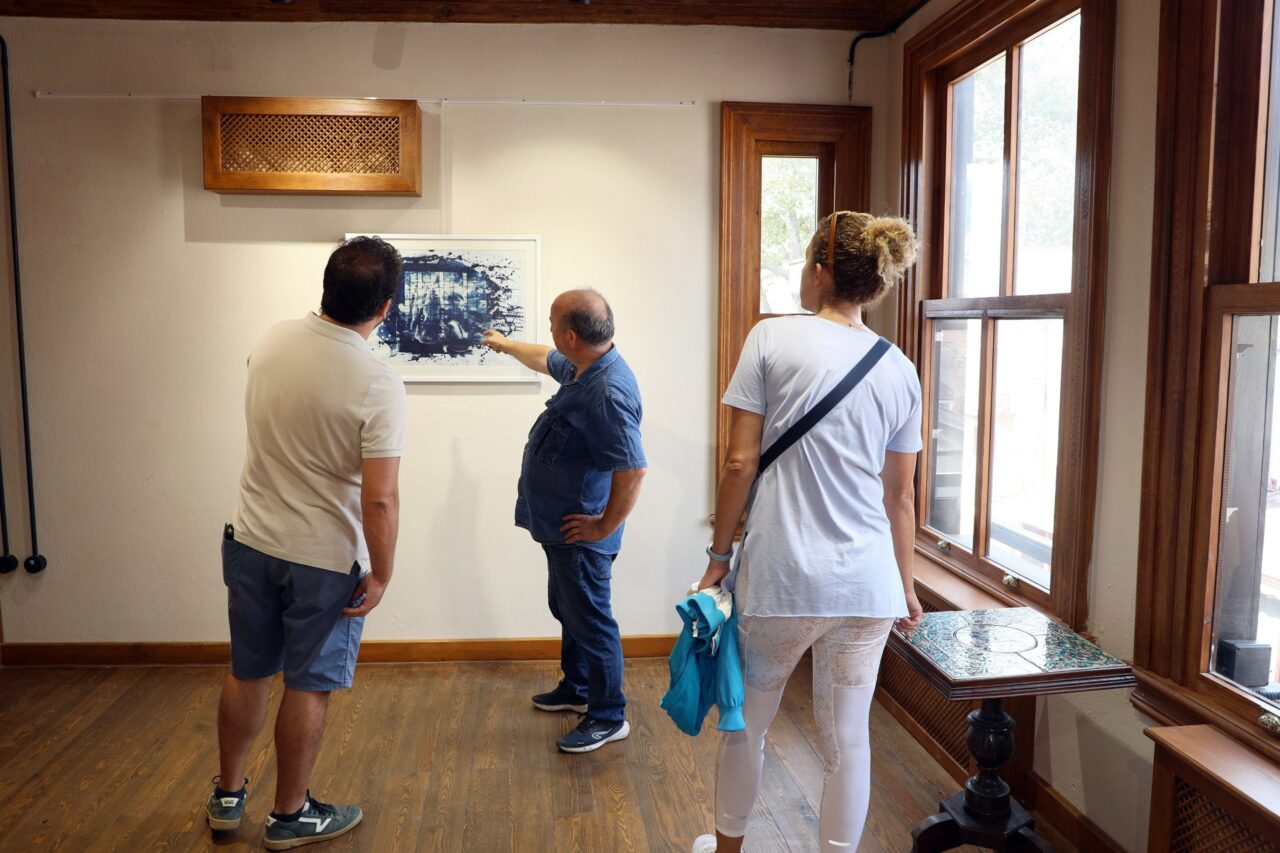 Mudanya’da ‘Su ve Rüzgardılar’ sergisine yoğun ilgili