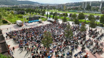 Bursa’da dev ekran kuruluyor