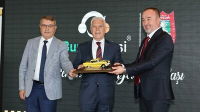 Büyükşehir’den Türkiye’ye örnek proje! Bursa Taksi yollarda