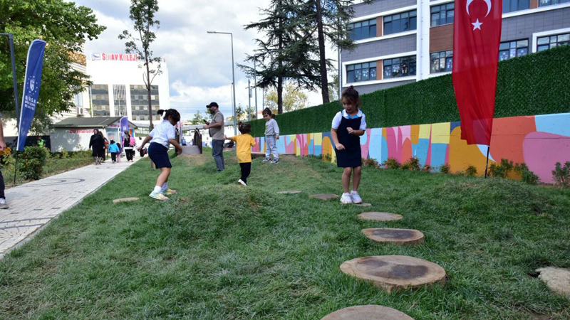 Bursa’da çocuklara özel sokak Bursa’da çocuklara özel sokak